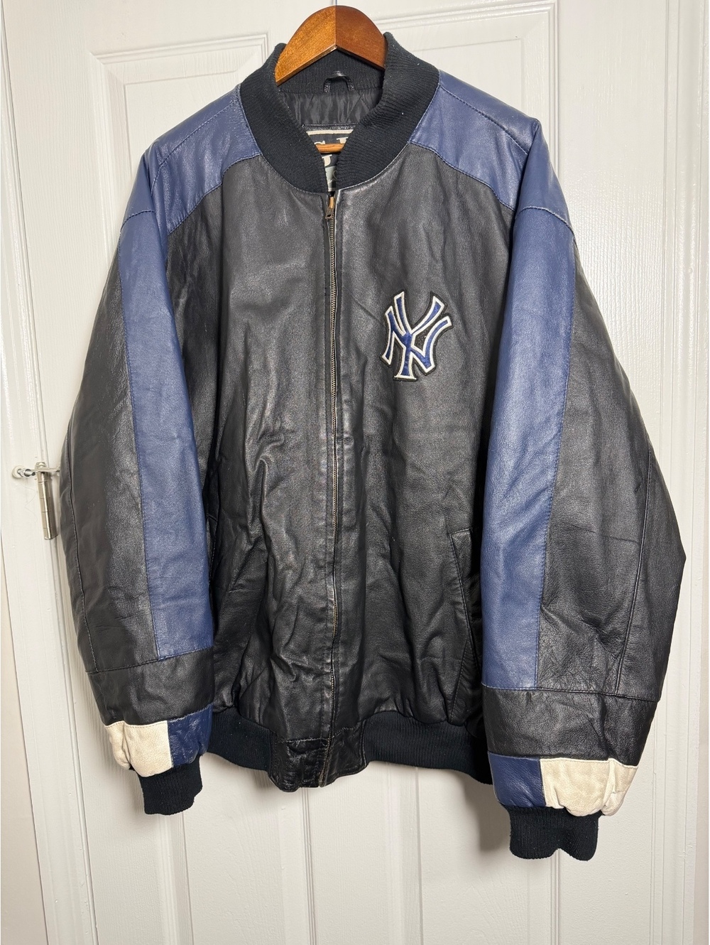 Vintage NY Yankees G-III by Carl Banks Leather Jacket